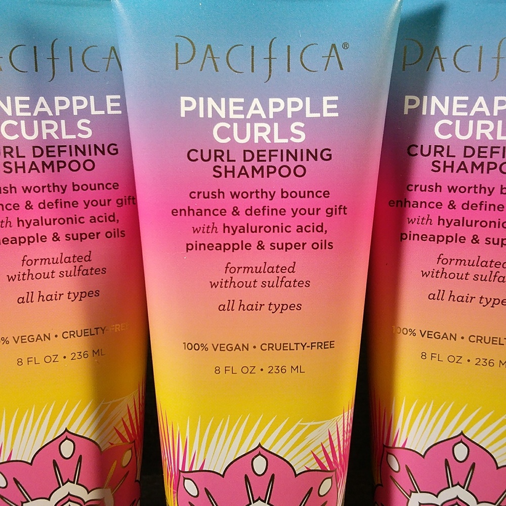 3 Pacifica Pineapple Curls Defining Shampoo Vegan - Picture 3 of 3